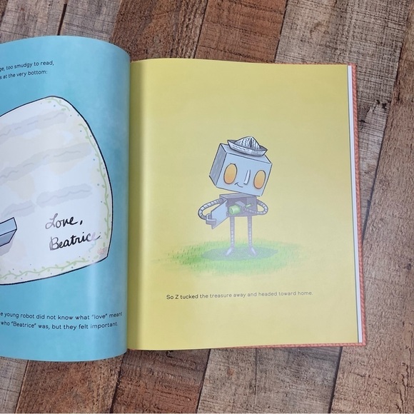 Love, Z By Jessie Sima Robot Children's Picture Book - Picture 7 of 8